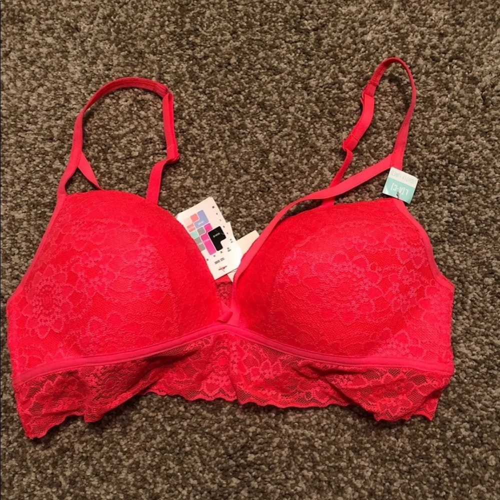 PINK Strappy Front Bralette ❤️